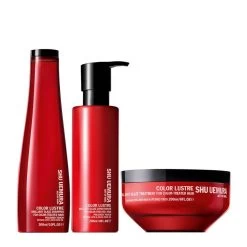 Pack Shampooing Conditionner Masque Color Lustre Shu Uemura