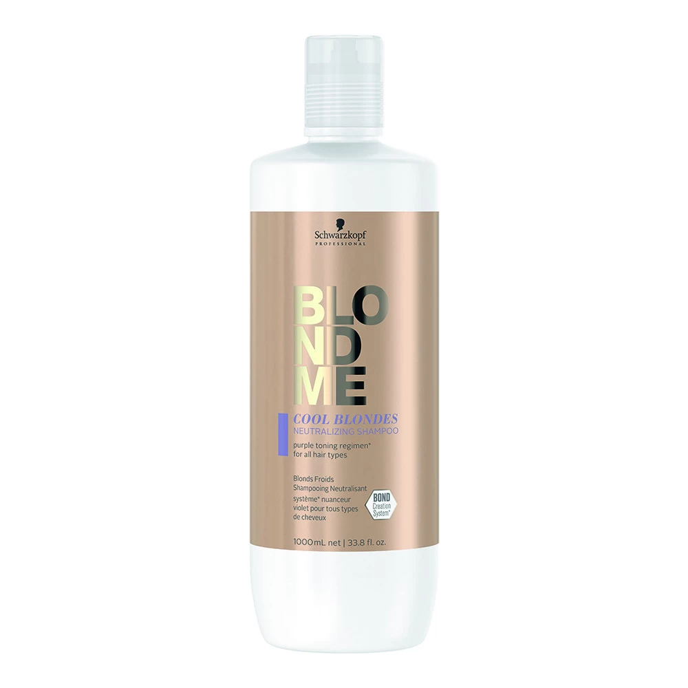 Shampooing Neutralisant Blonds Froids BlondMe Schwarzkopf 2 Shampooing Neutralisant Blonds Froids BlondMe Schwarzkopf – Image 2