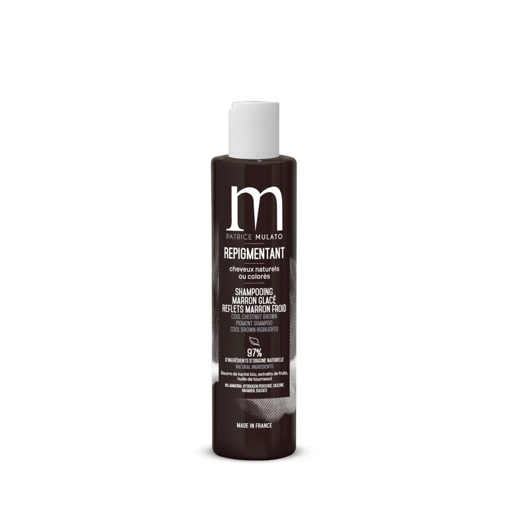 Shampooing Repigmentant Colorant Marron Glacé Patrice Mulato 200ml 1 Shampooing Repigmentant Colorant Marron Glacé Patrice Mulato 200ml